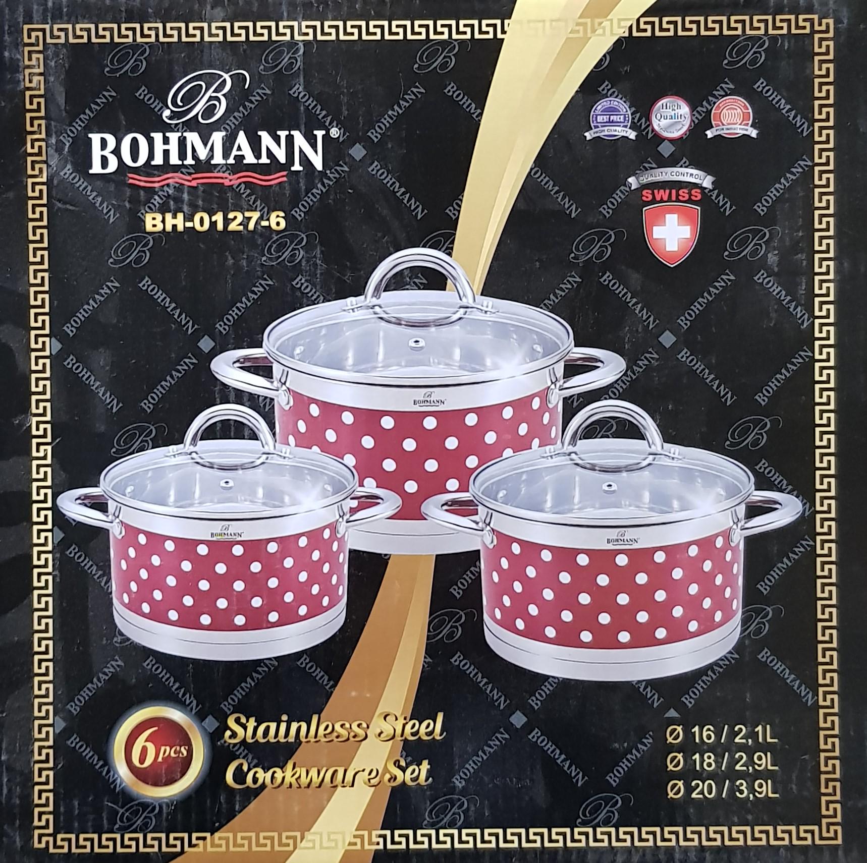 Комплект посуду Bohmann BH 0127-6 6 пр. (16403)