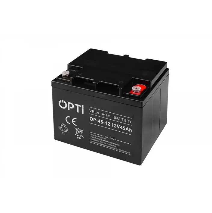 Акумуляторна батарея Volt Polska AGM OPTI VRLA 45 Ah (6AKUV045AG)
