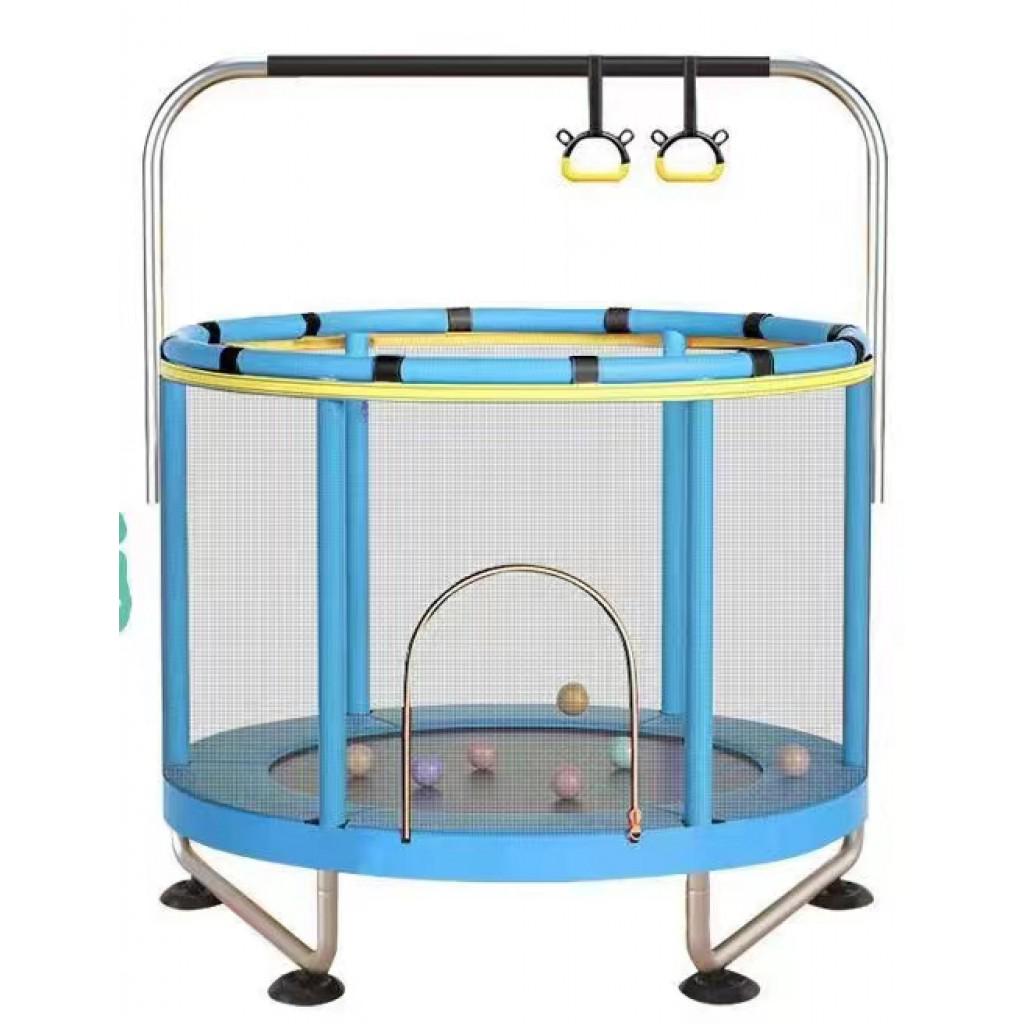 Батут Atleto KRB02 з сіткою 120 см Синій (2100014612)