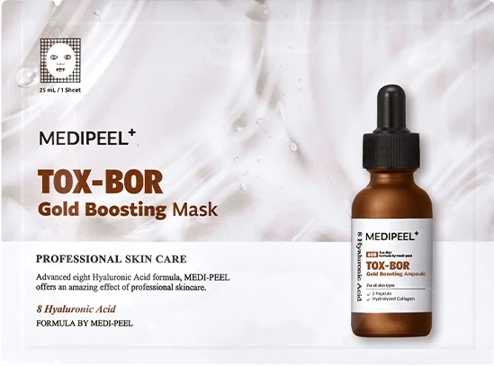 Маска тканевая для лица питательная для повышения упругости кожи MEDI-PEEL Tox-Bor Gold Boosting 25 (2561925368)