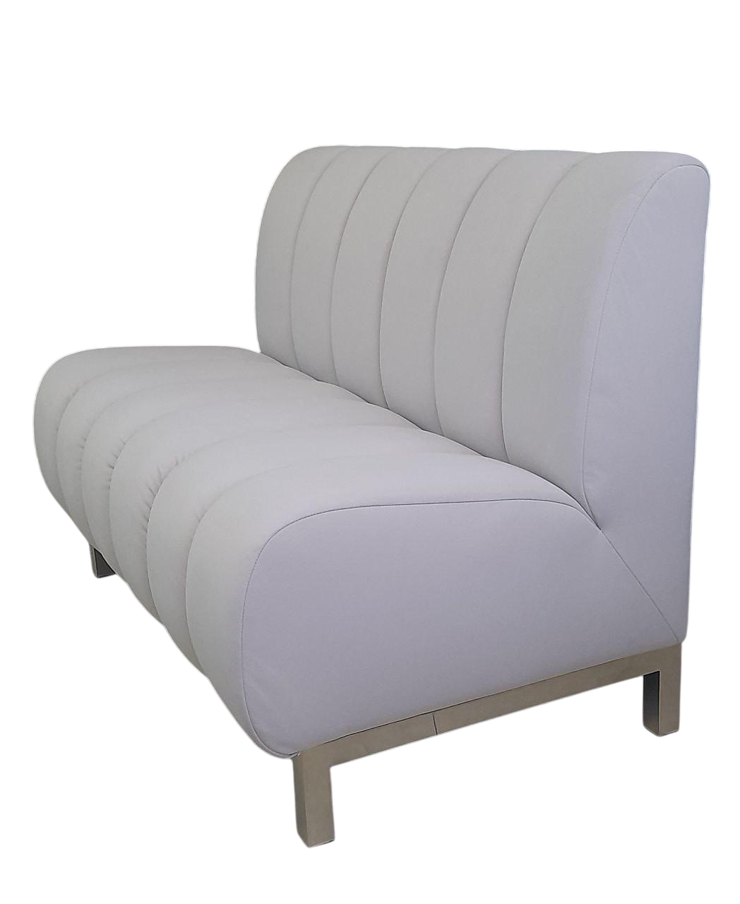 Диван ARIS Rest двомісний для дому/кафе/ресторану/салону Молочний (24973068)