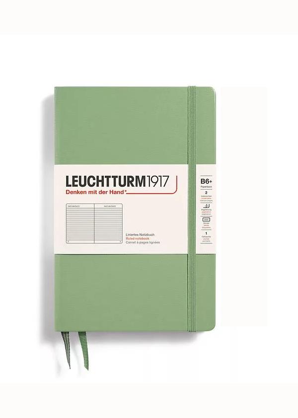 Блокнот Leuchtturm1917 Paperback B6+ Sage линия (368504)
