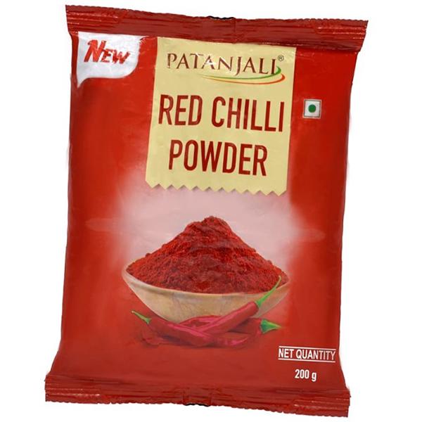 Чилі перець мелений Patanjali Red Chilli Powder 200 г Червоний (05635016)