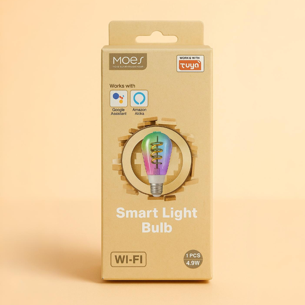 Смарт-лампа Moes RGB ST64 - фото 2