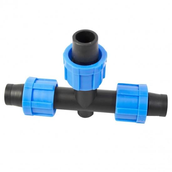 Тройник зажимной для Santehplast SL-009 капельной ленты 17 мм (DR014524)