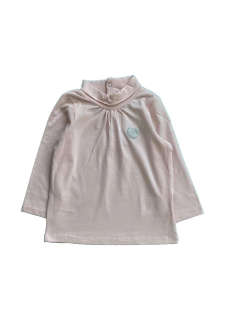 Гольф дитячий Kiabi однотонний 18-24 міс. 86 см Рожевий (2082682126)