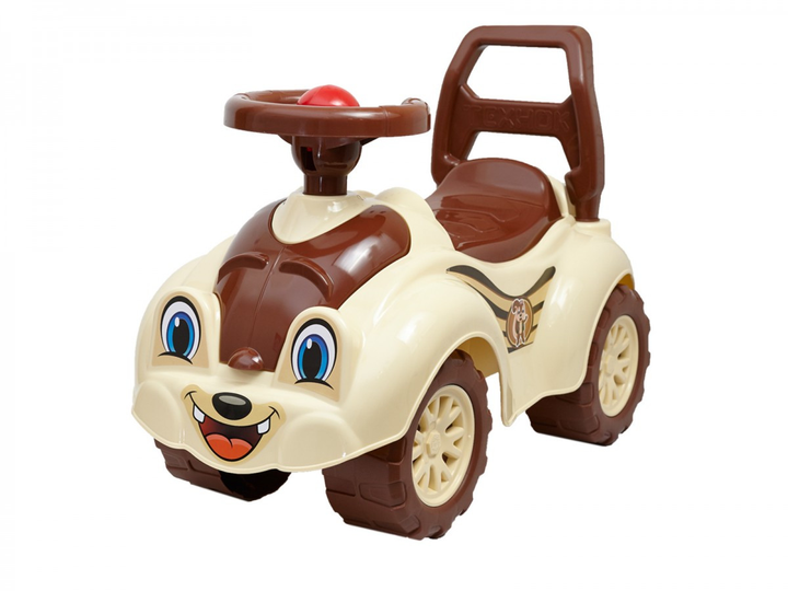 Детская каталка-толокар Technok Toys 2315/3 Машина-Кошка Бежевый (24588279)