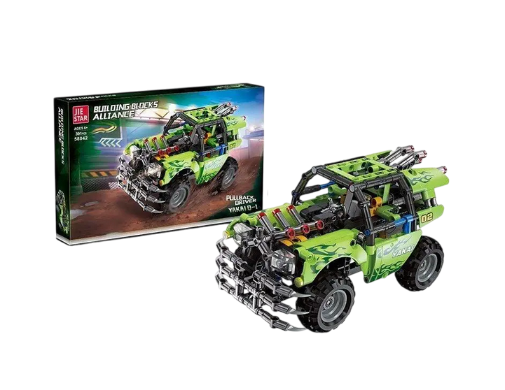 Конструктор 58042 Yakai Джип инерционный 391 дет. (2199725421) Конструктор 58042 Yakai Джип инерционный 391 дет. (2199725421)