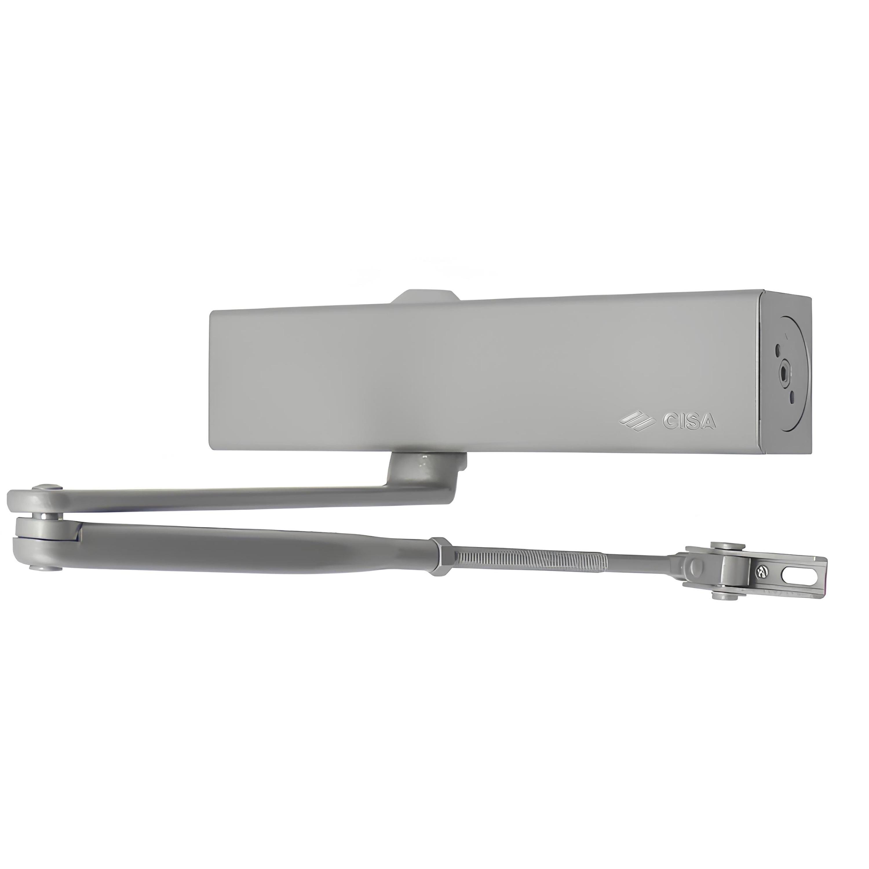 Доводчик Cisa C1610.05.0.97 Professional Plus2 BC STD FIRE до 120 кг Серый