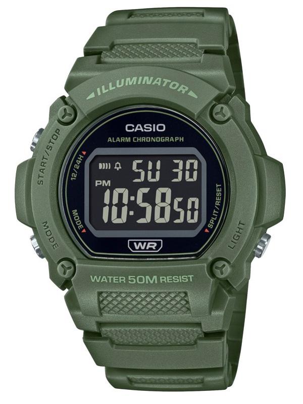 Наручний годинник чоловічий Casio W-219HC-3BVDF (904505)