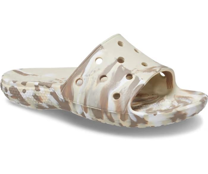 Слайди Crocs Classic Marbled р. М10/EUR 43-44 Bone/Multi (11385333) - фото 5