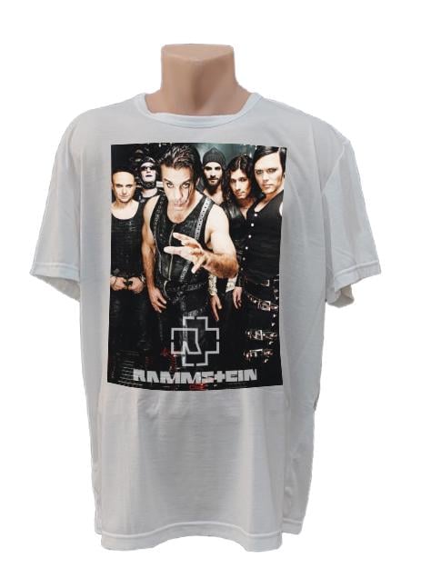 Футболка Rammstein M Білий (135) Футболка Rammstein M Білий (135)