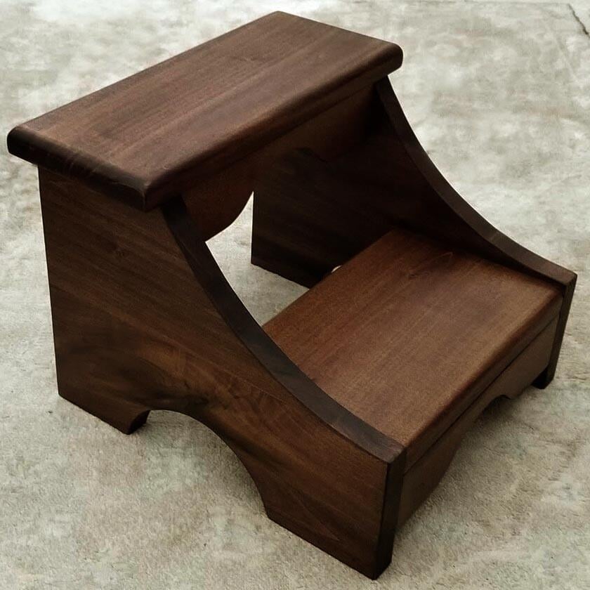 Скамейка-ступенька из дерева Ликрик Капучино (ССТ-002009)