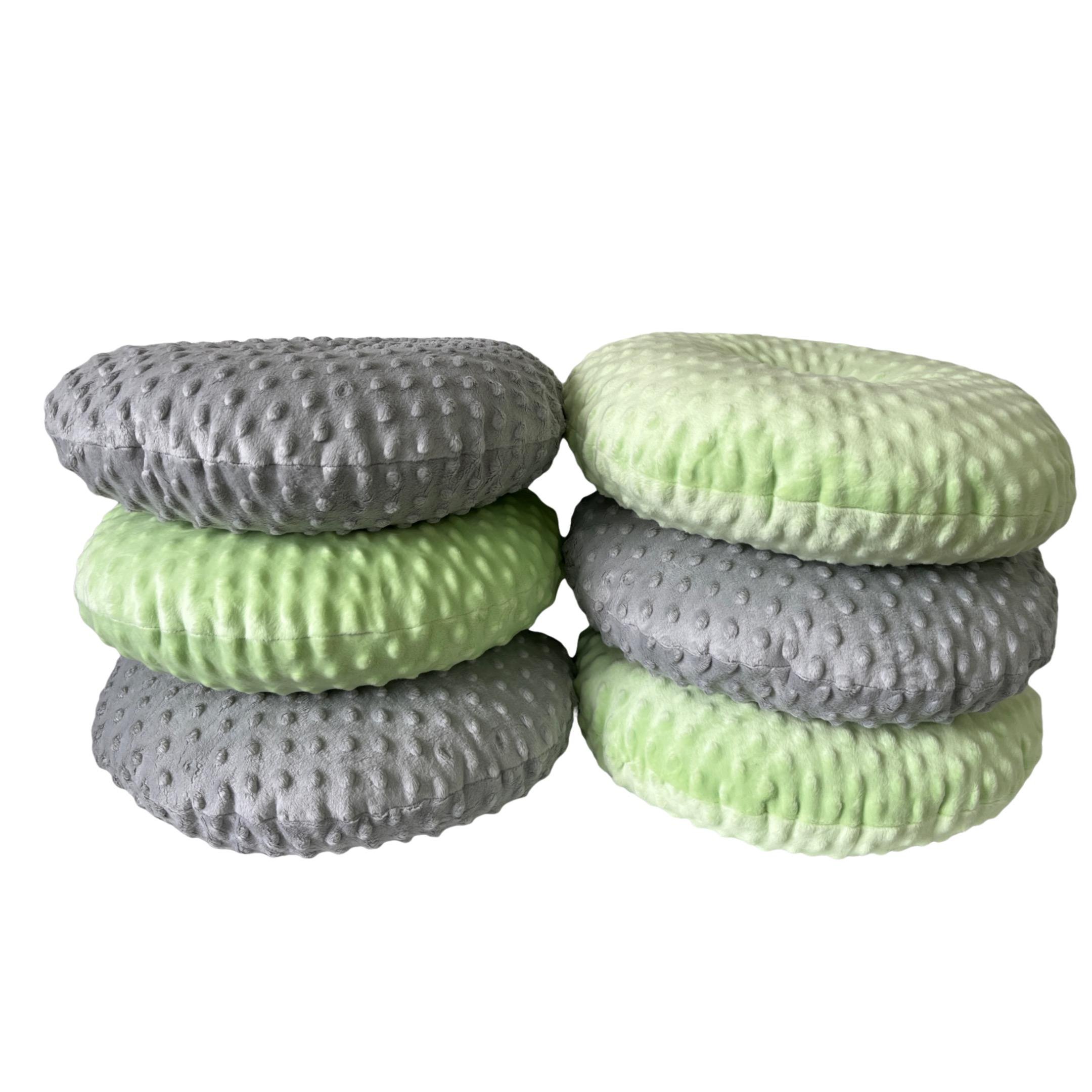 Набір дитячих подушок Minky Home 6 шт. на підлогу з плюшу 40х40 cм