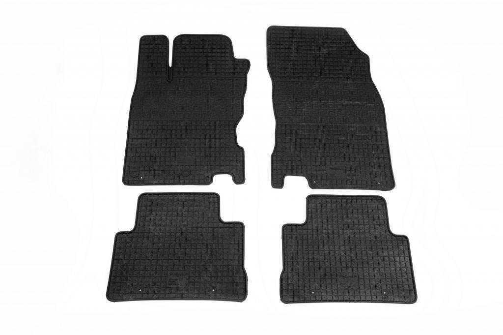Гумові килимки Polytep для Nissan Qashqai 2014-2021 рр. резина Чорний