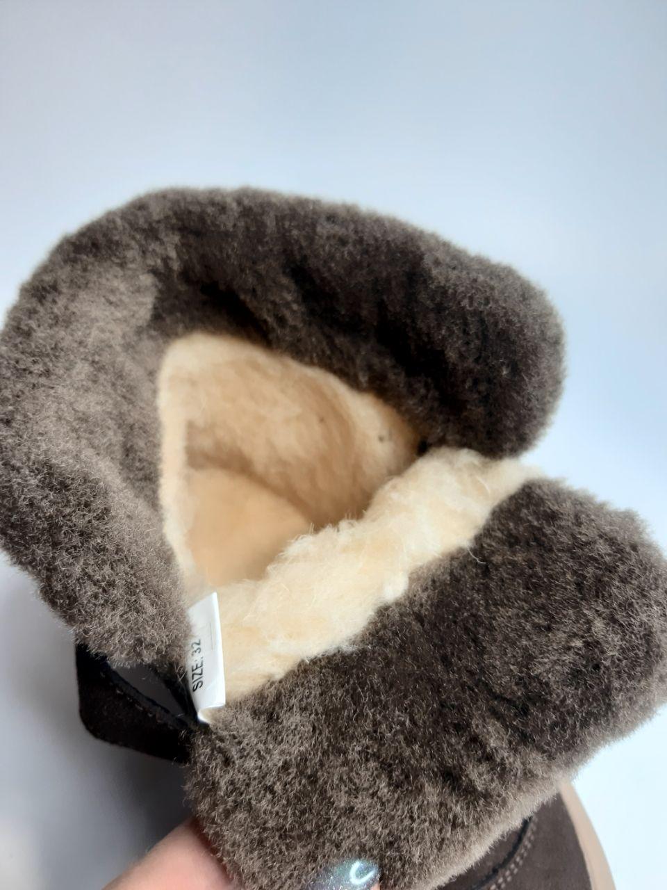 Черевики зимові Bi&Ki для дівчинки р. 35 22,5 см Коричневий (01426 B) - фото 6 Черевики зимові Bi&Ki для дівчинки р. 35 22,5 см Коричневий (01426 B) - фото 6