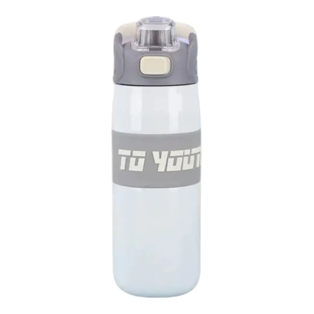 Термос спортивный с мундштуком 680 мл Белый (HP-14-54W)