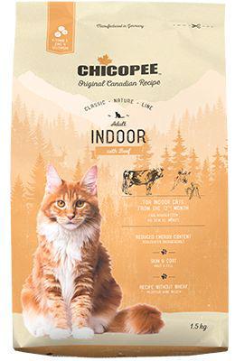 Корм сухий Chicopee CNL Cat Indoor Beef 1,5 кг - фото 3 Корм сухий Chicopee CNL Cat Indoor Beef 1,5 кг - фото 3