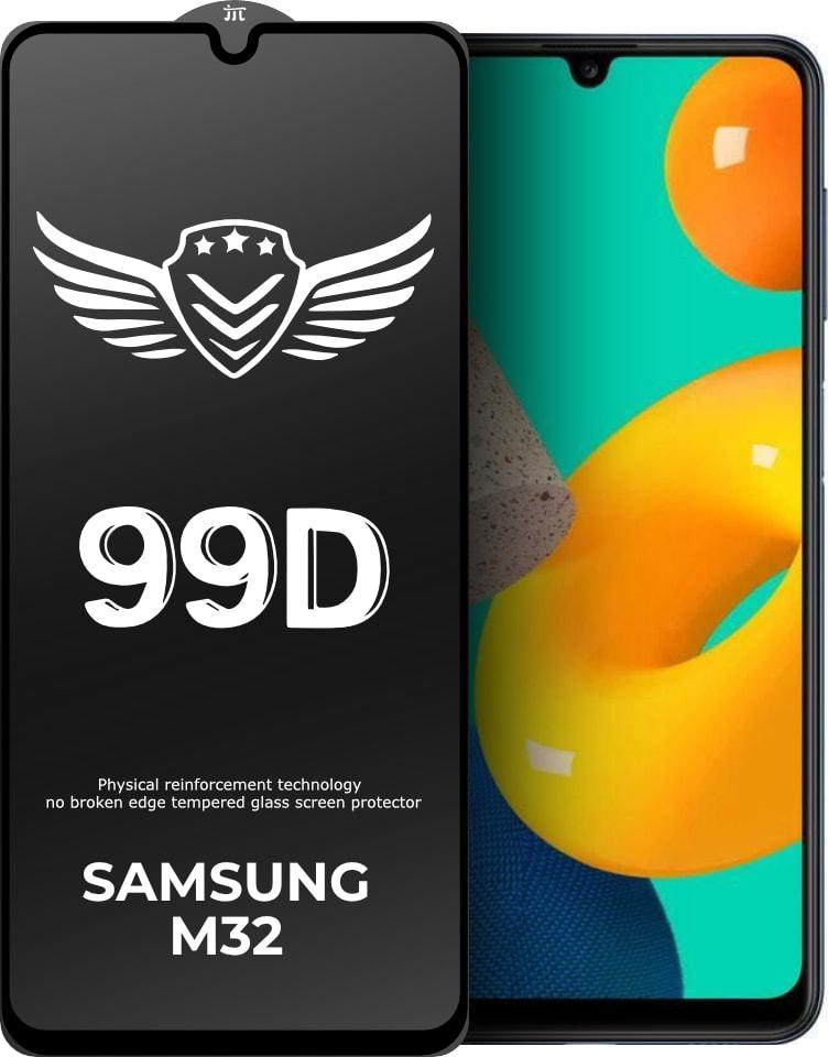 Стекло защитное FlyGuard Samsung Galaxy M32 M325 Full Glue (31302)