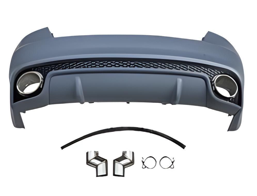 Бампер задний в сборе RS-Style 4-х дверная 2007-2011 GT Tuning для Audi A5 2007-2015 гг. пластик под покраску (132021)