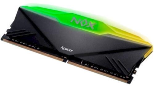 Память 8 Gb x2/16Gb Kit DDR4/3200 MHz/Apacer NOX RGB, Black (AH4U16G32C28YNBAA-2) - фото 4 Память 8 Gb x2/16Gb Kit DDR4/3200 MHz/Apacer NOX RGB, Black (AH4U16G32C28YNBAA-2) - фото 4