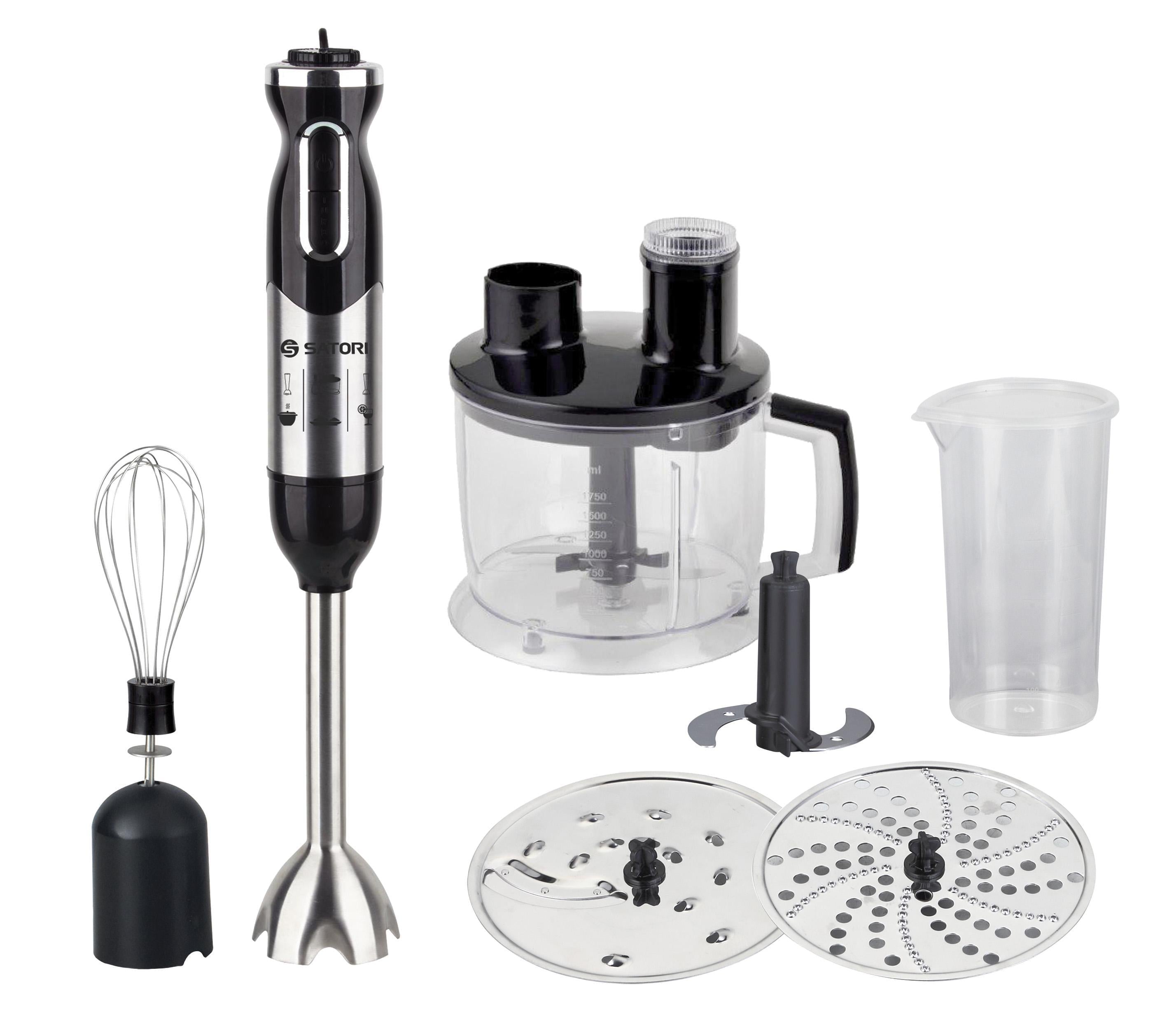 Блендер погружной Satori SB-498-SB Черный (МХ-12702) Блендер погружной Satori SB-498-SB Черный (МХ-12702)