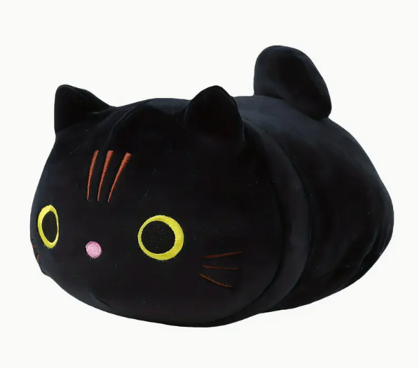 Мягкая игрушка плюшевая детская Котик 20 см Черный (2796954228)