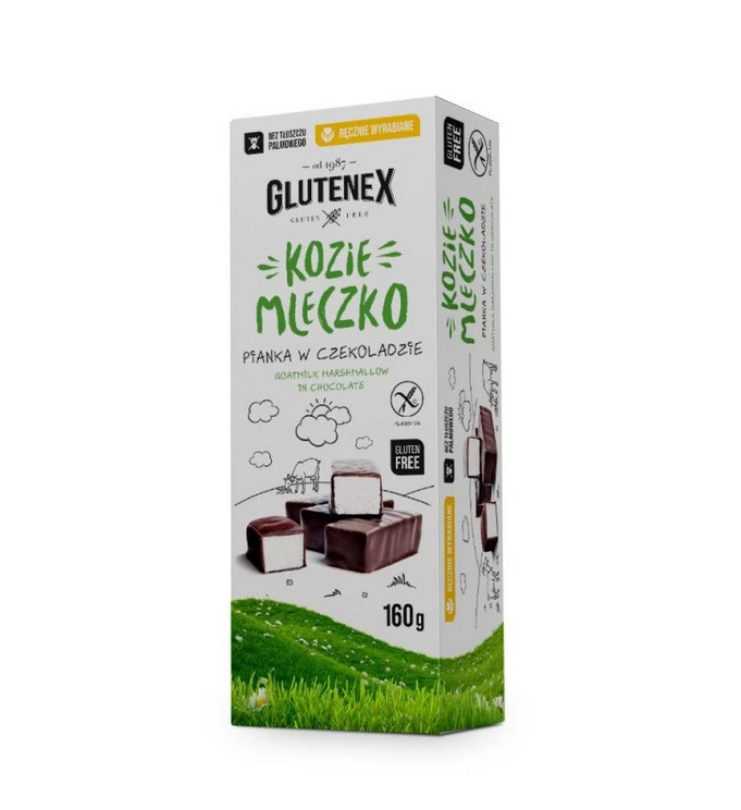 Конфеты без глютена Glutenex Птичье молоко 160 г (5901866005619)