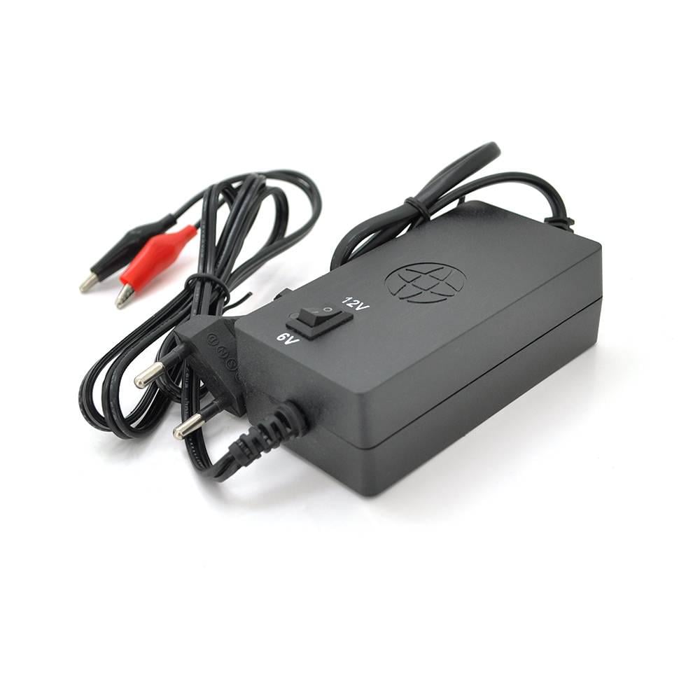 Зарядний пристрій автоматичний для акумулятора 6V/12V ONK-6V12V1500 100-240V 15A клеми AGM/GEL/Lead (30116)