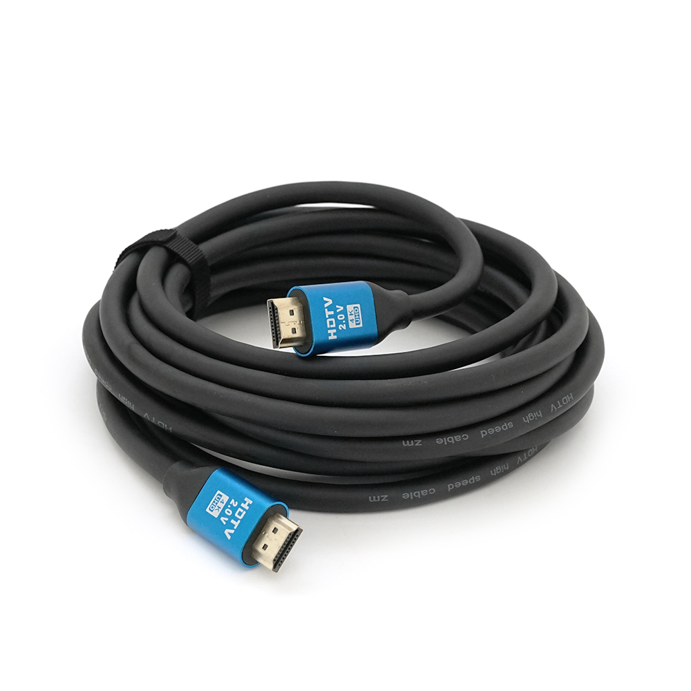 Кабель Merlion HDMI 4Kx2K Ultra HD V2.0 5 м Чорний (19119)