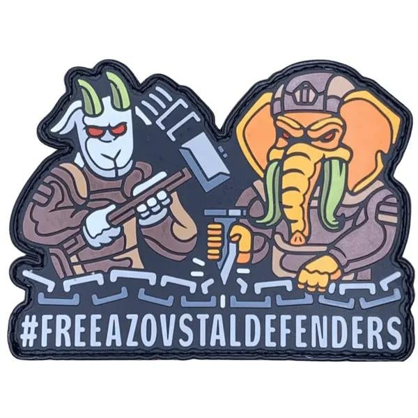 Патч Слон FM Азовсталь (PATCH-0288)