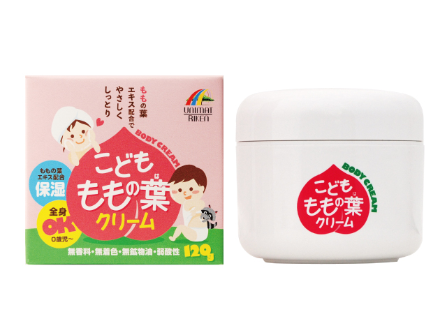 Крем детский Kids Peach Leaf Cream Unimat Riken с персиковыми листьями 120 г (862798)