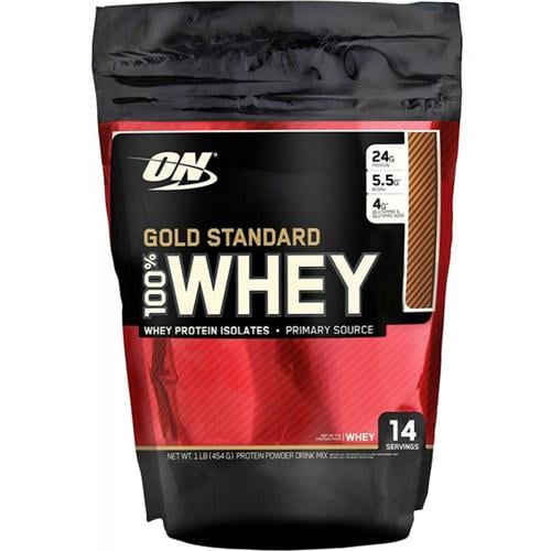 Протеин Optimum Nutrition 100% Whey Gold Standard 454 г порций Strawberry