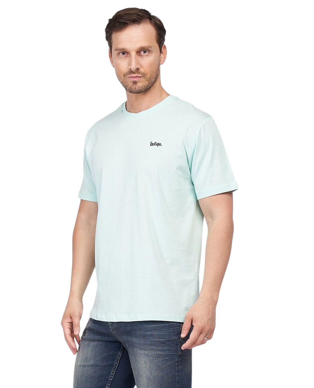 Футболка мужская Lee Cooper 10196402.Z35 L Бирюзовый (4894534364877)