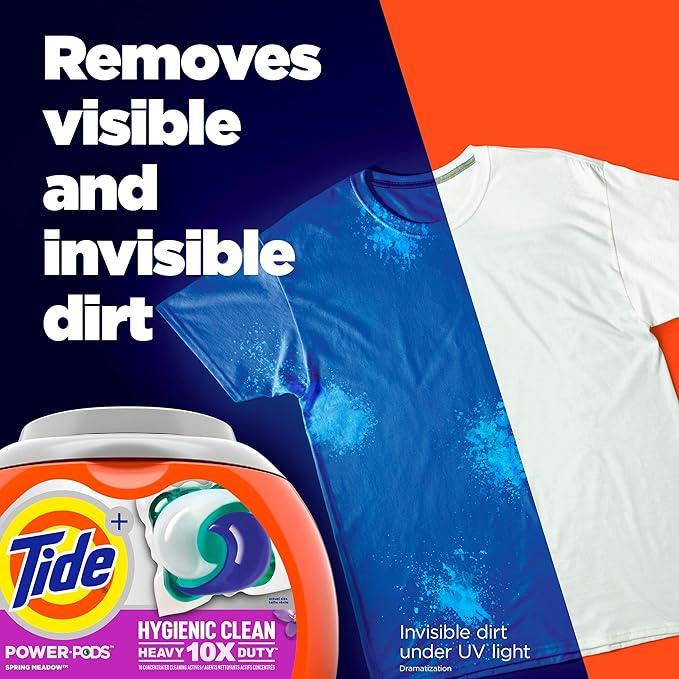 Капсули для прання Tide Hygienic Clean Heavy 10x Duty Power PODS 63 шт. - фото 5