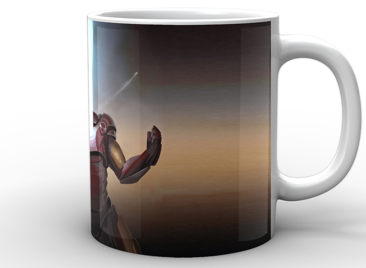 Чашка GeekLand Iron Man 330 мл (IM.02.033.646)