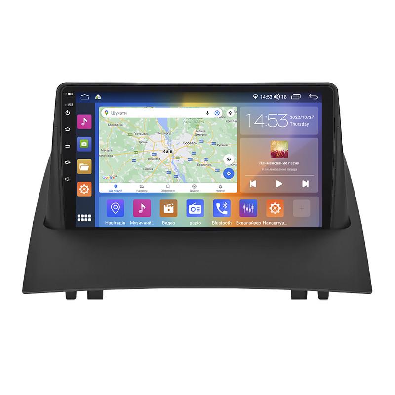 Автомагнитола штатная Lesko 4G/CarPlay/GPS/Wi-Fi для Renault Megane II Рестайлинг 2006-2009 2/32Gb 9" (1736228904)