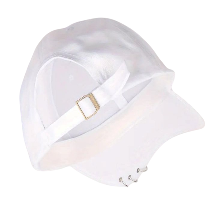 Кепка з регулюванням розміру з кільцями Білий (530-04) - фото 3