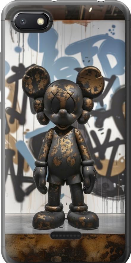 Чехол на Xiaomi Redmi 6A Bronze kaws v2 (6098u-1531-42517)