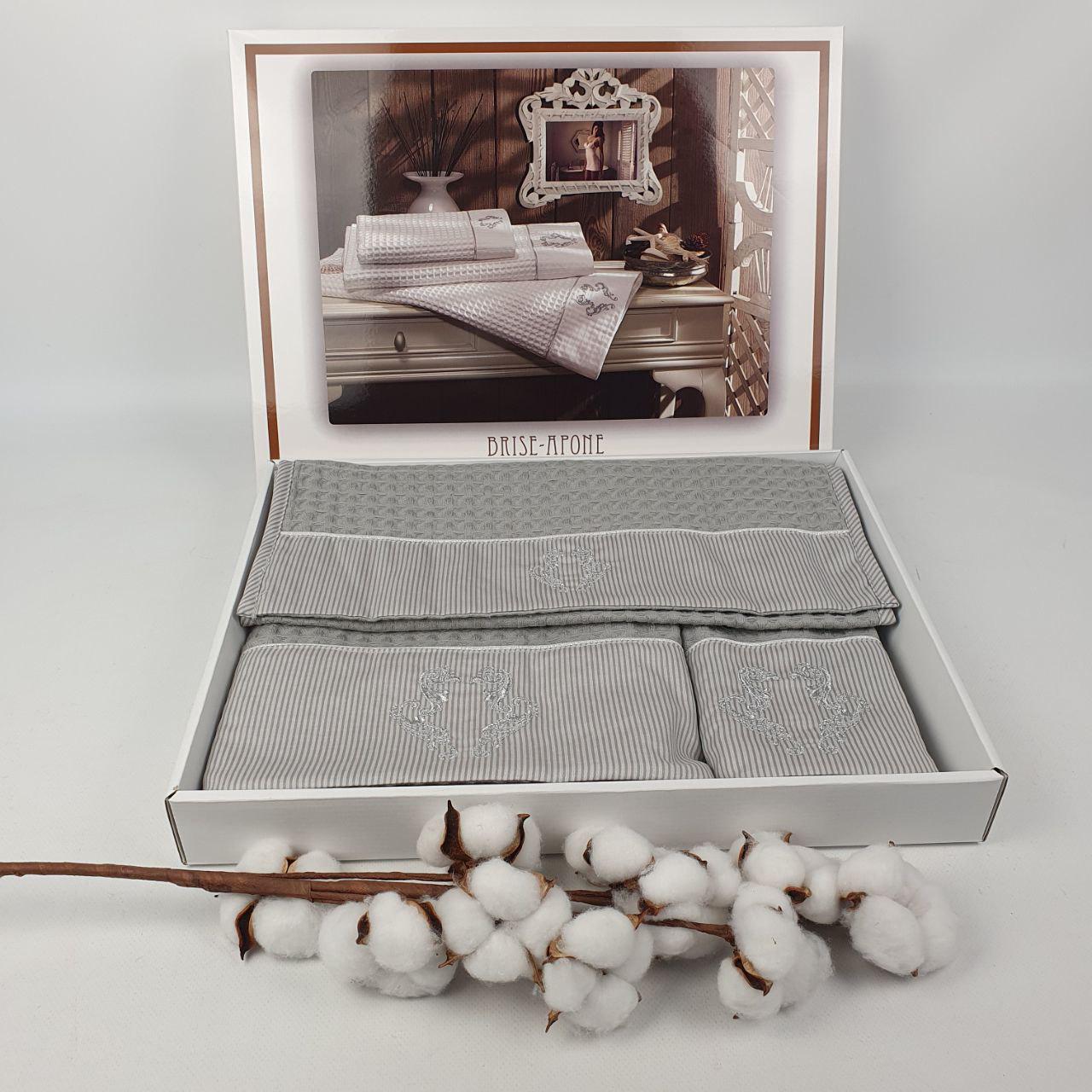 Полотенца Maison D'or Brise Apone 3 шт. Grey (CN38695)