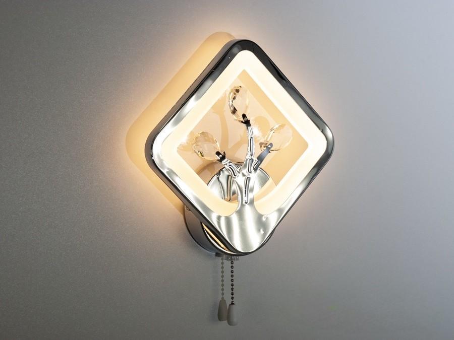 Бра LED 15 W Хром (8157/1HR) - фото 4 Бра LED 15 W Хром (8157/1HR) - фото 4