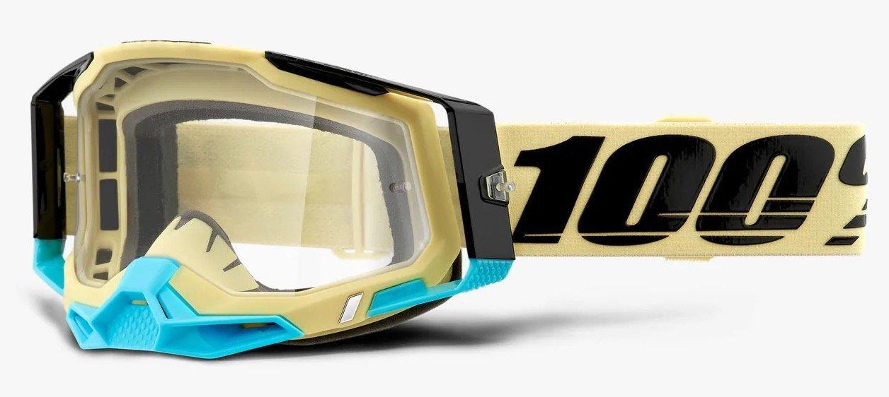 Мотоокуляри 100% RACECRAFT 2 Goggle Airblast/Clear Lens (20204)
