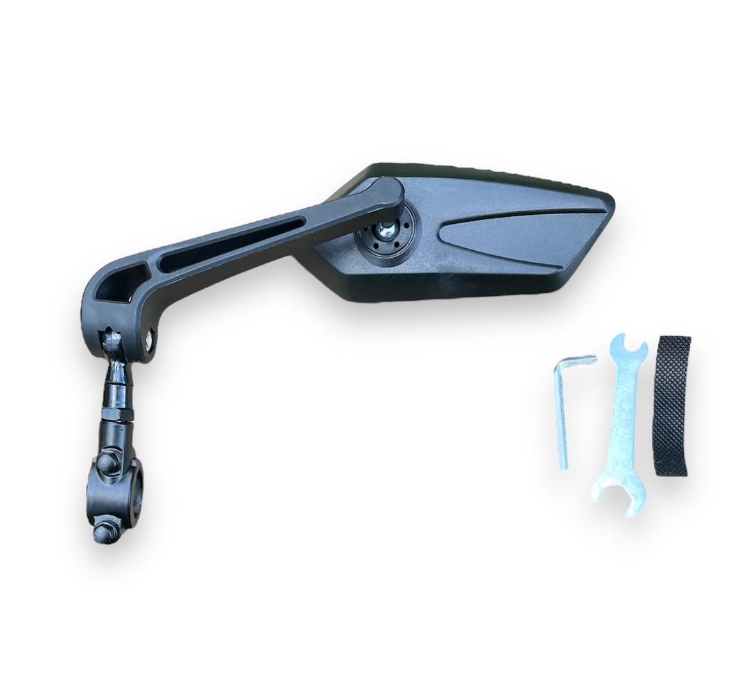 Дзеркало на велосипед самокат мотоцикл мопед заднього виду ліве з кріпленням на кермо - фото 2 Дзеркало на велосипед самокат мотоцикл мопед заднього виду ліве з кріпленням на кермо - фото 2