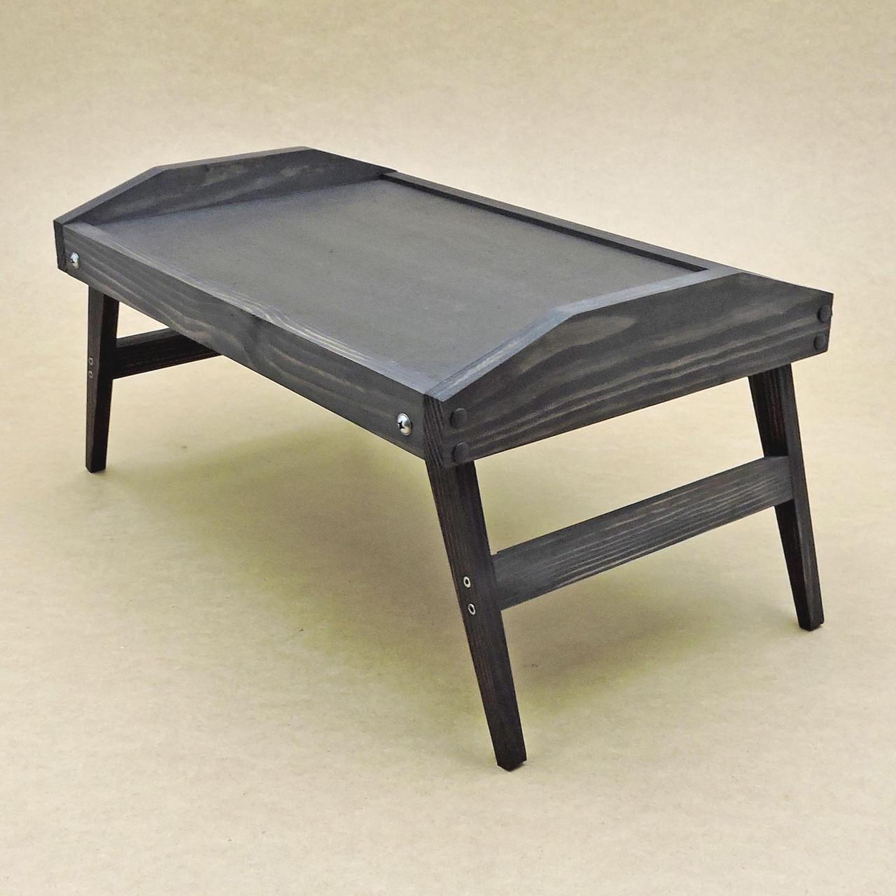 Столик-піднос для сніданку з дерева Колорадо Венге (СТП-005112) - фото 8 Столик-піднос для сніданку з дерева Колорадо Венге (СТП-005112) - фото 8