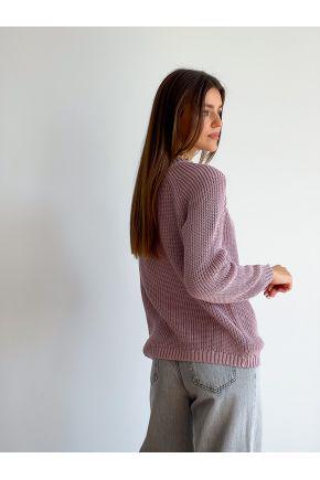 Джемпер ART KNIT Cotton S/M Розовый (27019) - фото 4