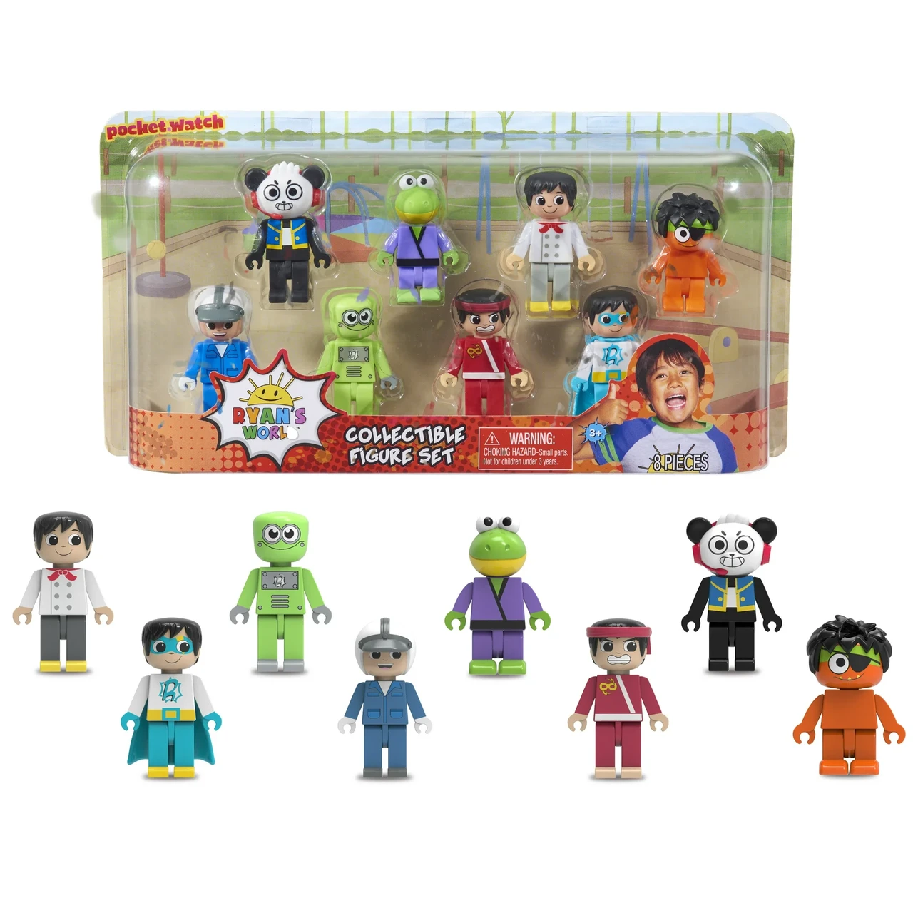Набор минифигурок Just Play Ryan's World 8-Piece Mini Collectible Figure Set Набор минифигурок Just Play Ryan's World 8-Piece Mini Collectible Figure Set