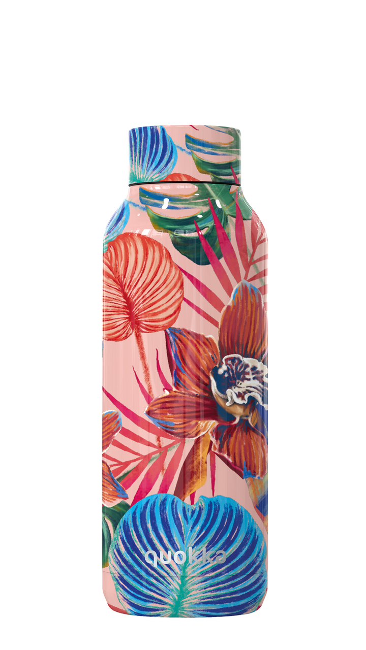 Термопляшка Quokka Orchid Pink зберігає тепло до 12 годин/холод до 18 годин нержавіюча сталь 510 мл 20,5х7,2 см (2528177937)