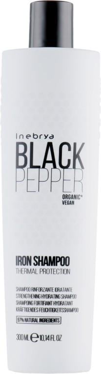 Укрепляющий шампунь для волос Inebrya Balck Pepper Iron Shampoo 300 мл (1249873329)