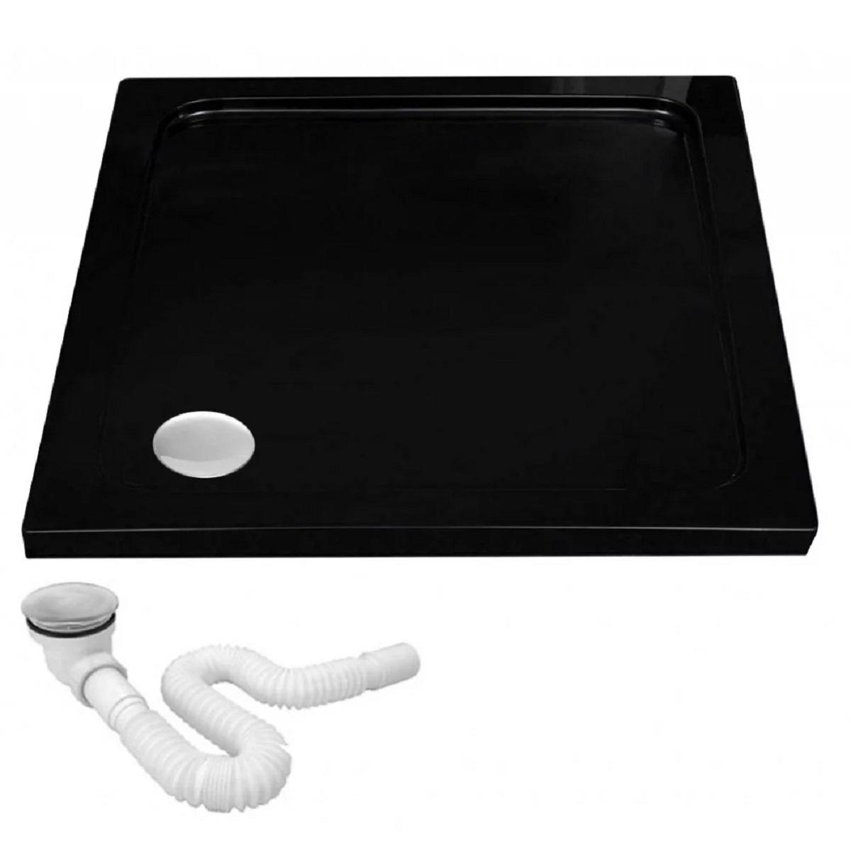 Поддон душевой Rea Savoy 90x90 см Черный (REA-K4803)