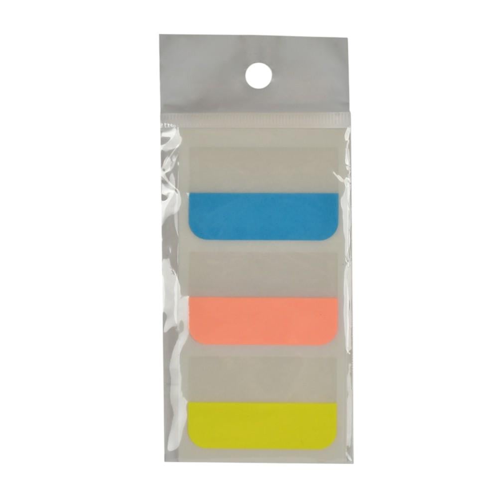 Стікери-закладки для нотаток Stenson WW00464ST 5 шт. папір та ПЕТ Різнокольоровий (09a26526)